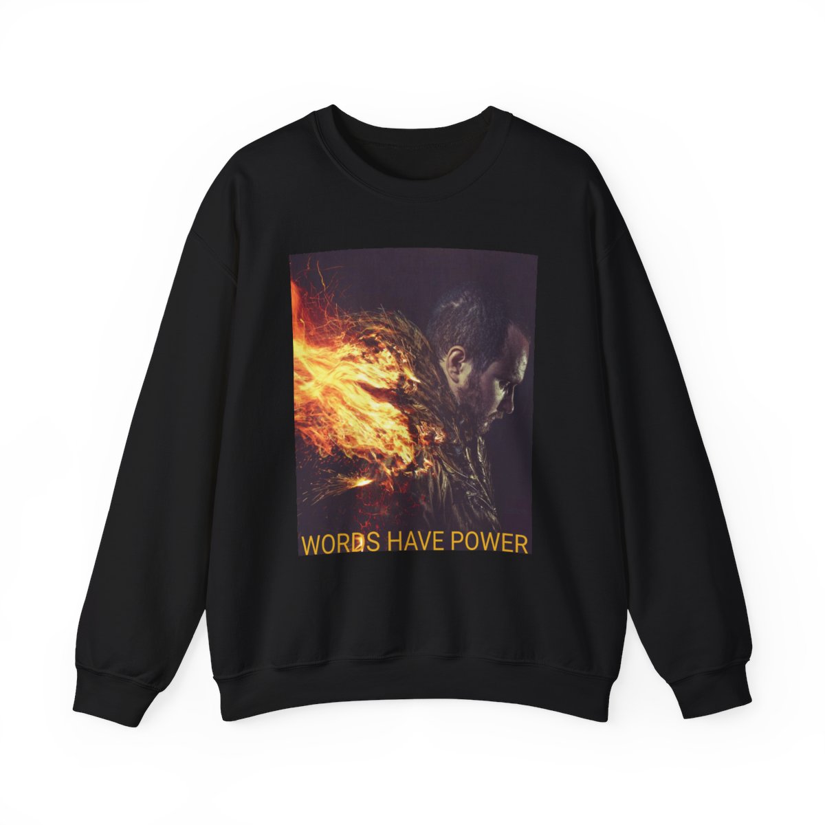 Words Have Power Crewneck Sweatshirt - Image 2