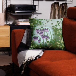 Bluebells Throw Cushion