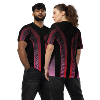 Futuristic Unisex Sports Jersey